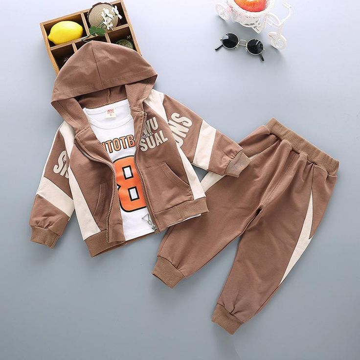 3-piece Coat & Sweatshirt & Pants for Children Boy - PrettyKid Children Boy, Dress Plus Size, Beach Jewelry, Baby Fever, Fashion And Lifestyle, Toddler Boys, Kids Boys, 3 Piece, Puff Sleeve