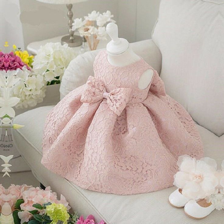 Kids Flower Girl Dresses, Newborn Baby Gown, Baby Birthday Dress, Baby Girl Princess Dresses, Girls Attire, Birthday Girl Dress, Christening Dress