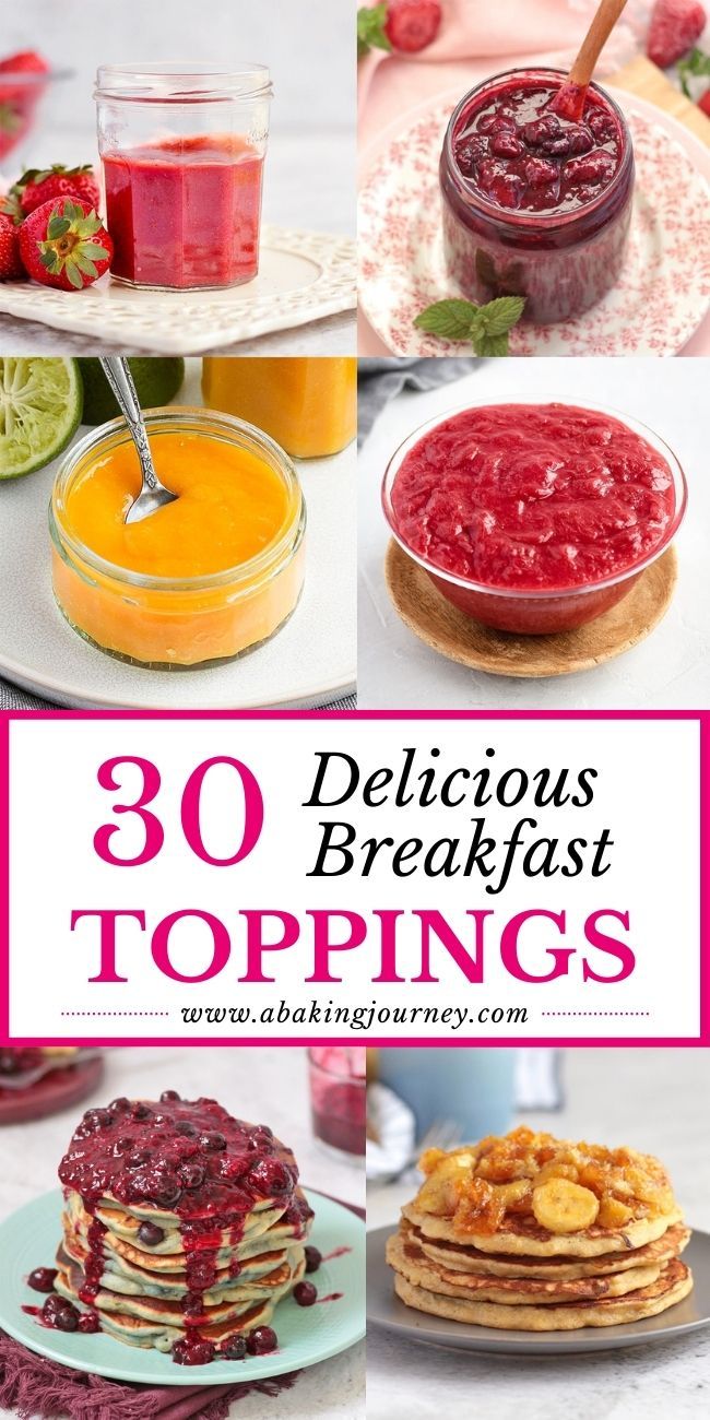 the top ten delicious breakfast toppings