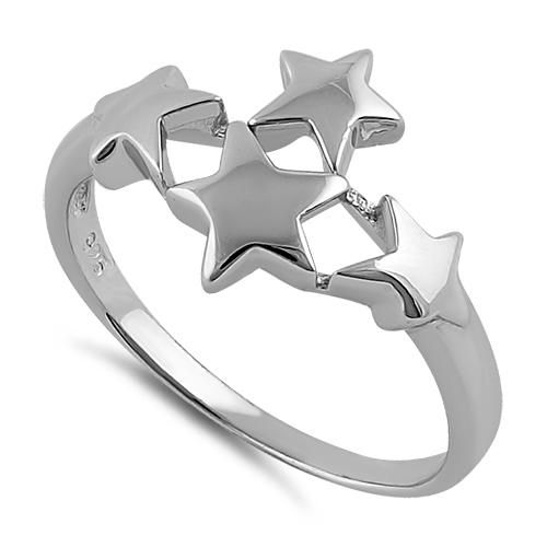 Top of ring height: 12mm

      Top of ring width: 17mm

      Band width: 2.7mm

      Shank width: 1.8mm

    
 
       Metal:  925 sterling silver

      Finish: high polish Stars Ring, Galaxy Ring, Tungsten Mens Rings, Gold And Silver Rings, Silver Wedding Rings, Band Jewelry, Silver Plated Jewelry, Star Ring, Sterling Silver Bands