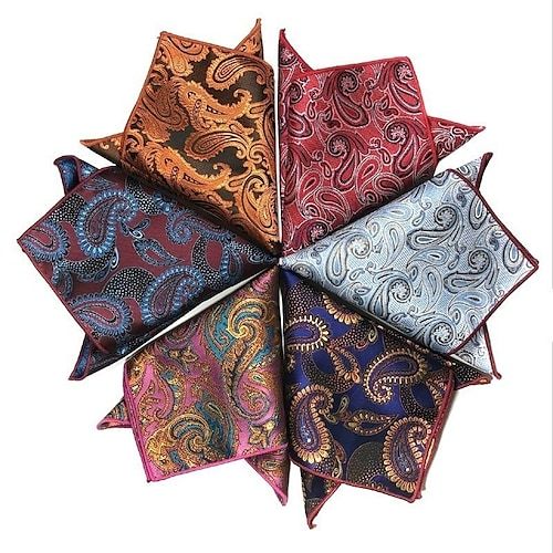 Category:Pocket Squares,Ties,Pocket Squares; Fabric:Polyester; Gender:Men's; Style:Gentleman,Work,Wedding; Width:22; Neckties  Bows:Pocket Squares; Coat Bust:22; Pattern:Jacquard; Front page:FF; Package Dimensions:10.010.010.0; Listing Date:04/19/2022 Tie Photoshoot, Mens Dress Hats, Pocket Square Styles, Style Gentleman, Pocket Scarves, Italian Suit, Handkerchief Men, Garment Manufacturing, Black Tuxedo