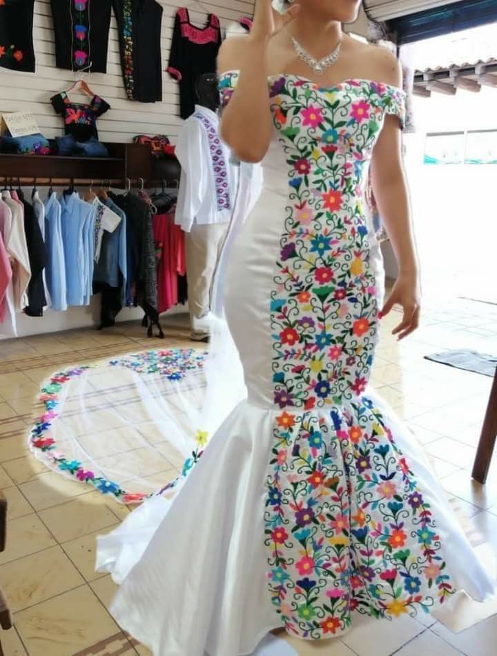 Charro Wedding Ideas, Mexican Theme Dresses, Charro Dress, Traditional Mexican Dress, Mexican Wedding Dress, Best African Dresses, White Mermaid, Boda Mexicana, African Print Dress Designs