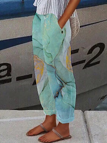 Tie Dye Pants | zolucky Bamboo Pants, Athleisure Pants, Tie Dye Pants, Vacation Wardrobe, Custom Made Clothing, Clothing Pants, Comfy Pants, Marble Print, Green Pants