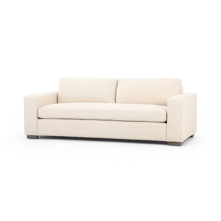 Boone Sofa - Thames Cream angled view Cream Floor, Cream Sofa, Sofa Colors, Four Hands, Cream Beige, Custom Upholstery, Sofa Furniture, Sectional Sofa, Love Seat