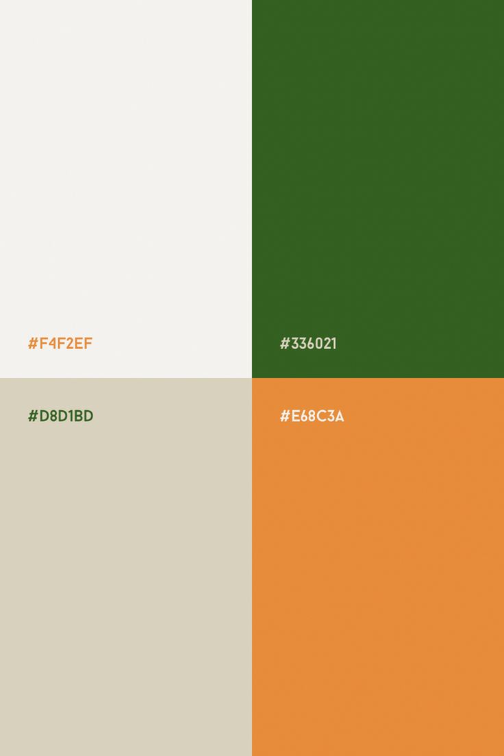 Green and orange color palette with beige and white. Brand colors Orange Green Palette Color, Emerald Green Orange Color Palette, Green And Orange Pallet Color, Olive Green And Orange Color Palette, Green Orange White Color Palette, Green And Off White Color Palette, Orange Green Beige Color Palette, Green Orange Tan Color Palette, Orange Green Yellow Color Scheme