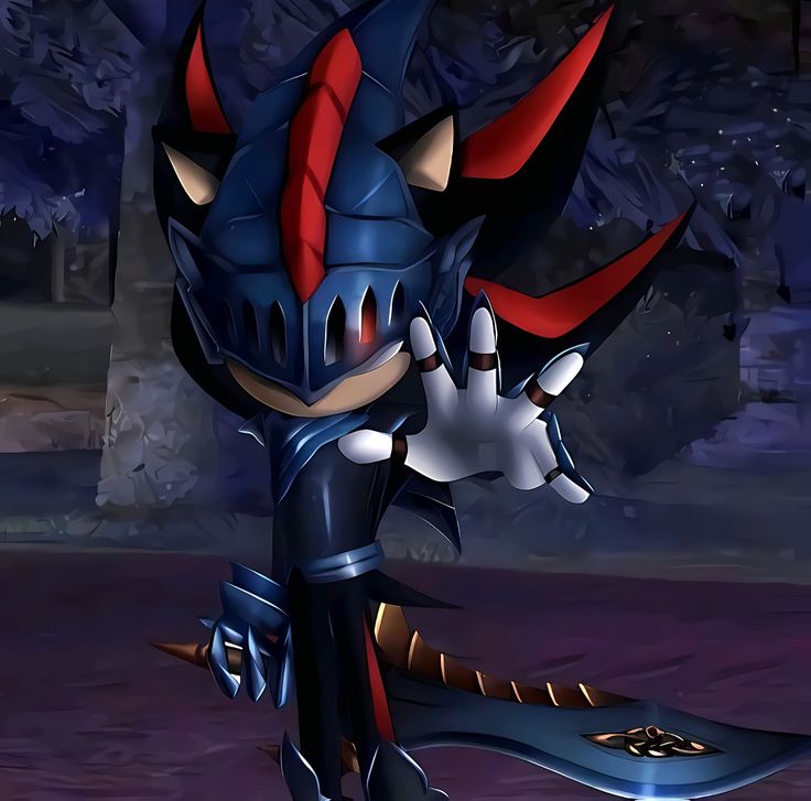 an image of a sonic the hedge knight