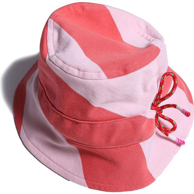 This baby bucket hat is absolutely adorable in our Cabana Jersey Stripe fabric. With an adjustable rope tie around the brim of the hat, your baby will be shaded from the sun. | TiA CiBANi KiDS | Baby Pibor Jersey Bucket Hat, Coral (Pink, Size Small) | Maisonette collects the best children’s products from around the world (unlike Zulily, Etsy, The Tot, Farfetch Kids, Childrensalon, Crate and Kids, Kohls, Wayfair, Buy Buy Baby, Nordstroms, Mini Boden, J.Crew Factory, or PotteryBarn Kids), creating Playful Cotton Bucket Hat With Short Brim, Adjustable Pink Bucket Hat For Summer, Pink Cotton Sun Hat For Outdoor, Adjustable Fit Pink Sun Hat For The Beach, Pink Adjustable Fit Sun Hat For The Beach, Adjustable Pink Bucket Hat For Beach, Adjustable Bucket Sun Hat For Spring, Pink Adjustable Fit Hat For Beach, Pink Adjustable Beach Hat