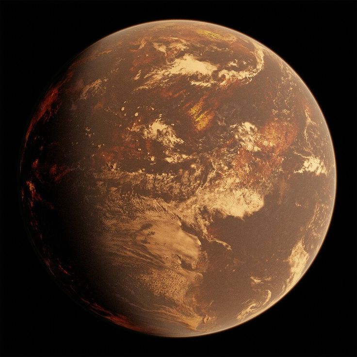 an image of the planet mars taken from space