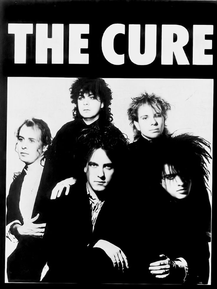 an advertisement for the band's upcoming album, the cure