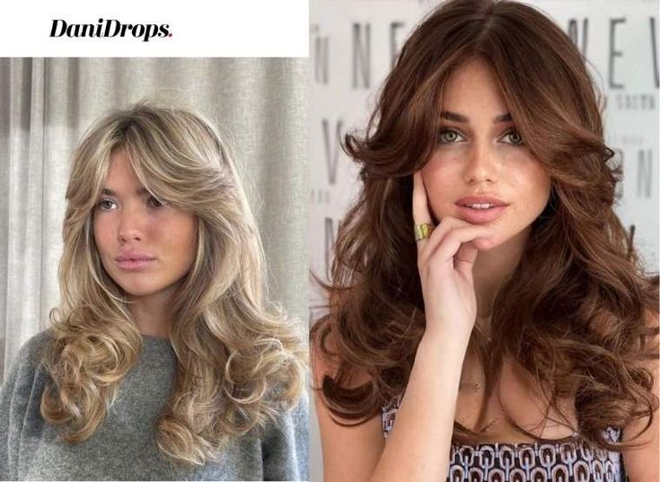 Corte de cabelo borboleta cacheado 2 Butterfly Haircut Wavy Hair, Curly Butterfly Haircut, Butterfly Hairstyles, Haircut Models, Butterfly Hairstyle, Feminine Face, Butterfly Haircut, Haircut 2024, Butterfly Cut