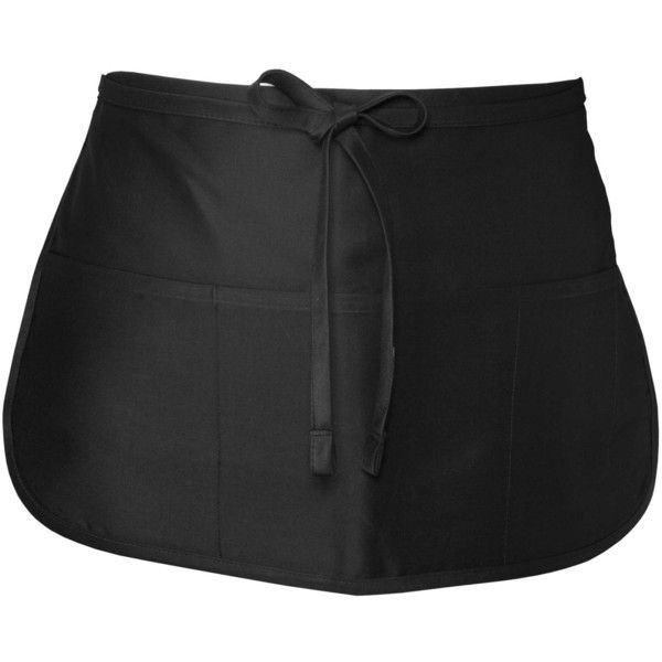 a women's black skirt with a tie around the waist and pockets on the side