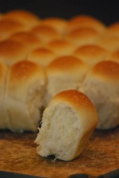 a piece of bread that has been cut in half