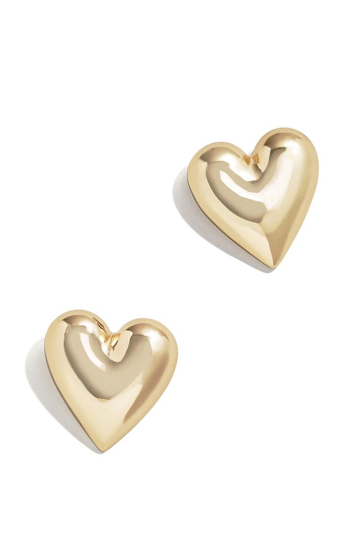 Bubbly heart drop earrings add lovely shine to your looks. 1" drop; 1" width Titanium post back Goldtone plate Imported Taylor Swift Tour Outfits, Gold Heart Earring, Heart Earring, Swift Tour, Summer Wardrobe Essentials, Tour Outfits, Heart Dangle Earrings, Heart Drop Earrings, Earrings In Gold