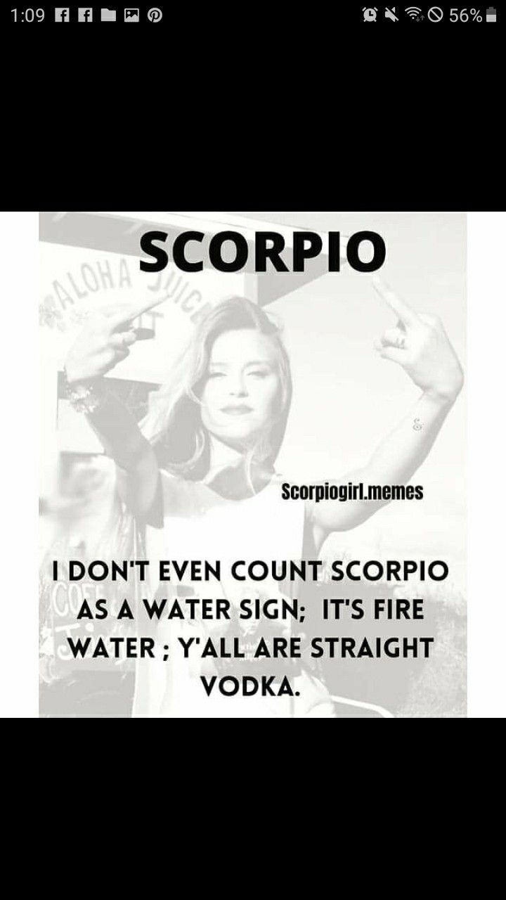 a black and white photo with the caption scorpio