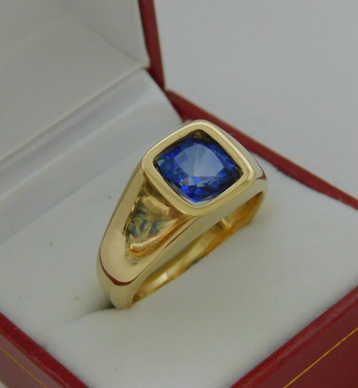 AAAA Blue Sapphire 8x8mm 3.16 Carats Heavy 14K Yellow Gold | Etsy Moldova Classic Yellow Gold Ring With Lab-created Sapphire, Yellow Gold Sapphire Ring With Cushion Cut, Gold Sapphire Cushion Cut Jewelry, Cushion Cut Sapphire Ring In Yellow Gold, Formal Yellow Gold Jewelry With Lab-created Sapphire, Formal Yellow Gold Lab-created Sapphire Jewelry, Formal Blue Signet Ring Stamped 14k, Gold Sapphire Ring With Cushion Cut, Modern Blue Sapphire Ring Hallmarked