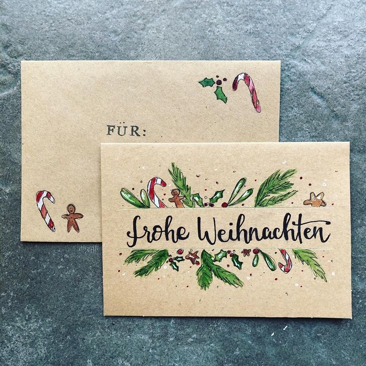 two christmas cards with the words frohe weinhachen written on them