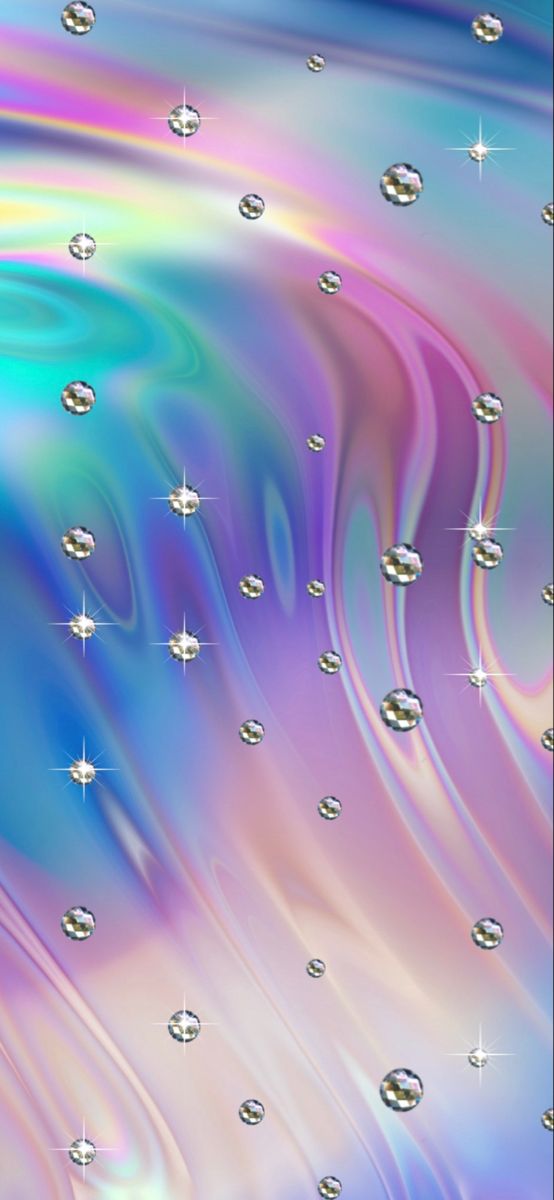 an abstract background with lots of bubbles and stars on the bottom half of the image