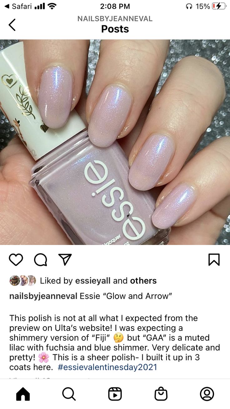 Essie Glow And Arrow, Essie Imported Bubbly, Essie Shimmer Nail Polish, Essie Chrome Nail Polish, Tan Nail Polish, Nurse Nails, Nail Dipping Powder Colors, Taupe Nails, Sheer Polish