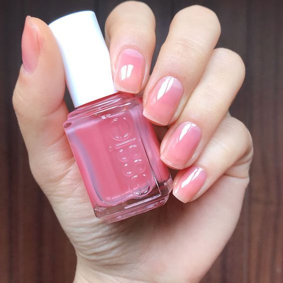 Really Cute Nails, Soft Nails, Jelly Nails, Essie Nail Polish, Pink Nail, Essie Nail, Dream Nails, Funky Nails, Chic Nails