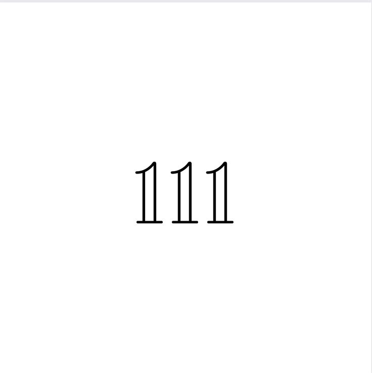 the number 11 is written in black on a white background