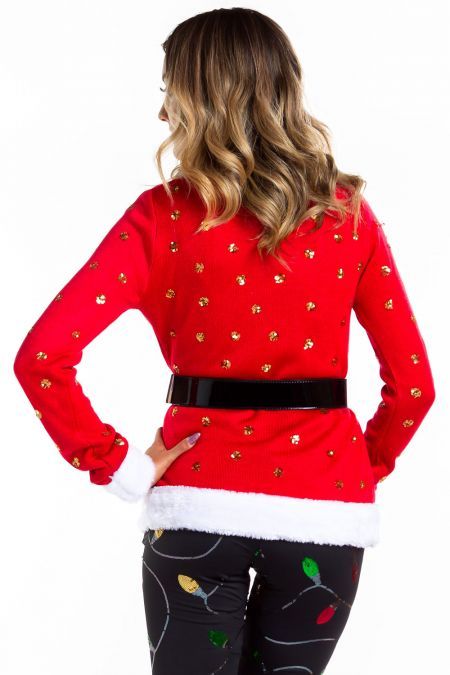 Christmas Clothing: Buy Ugly Christmas Clothes & Outfits for Xmas Long Sleeve Christmas Cardigan, Festive Long Sleeve Christmas Cardigan, Ugly Christmas Sweater Women, Saint Nick, Tipsy Elves, Christmas Outfits Women, St Nick, Trendy Winter, Warm Boots