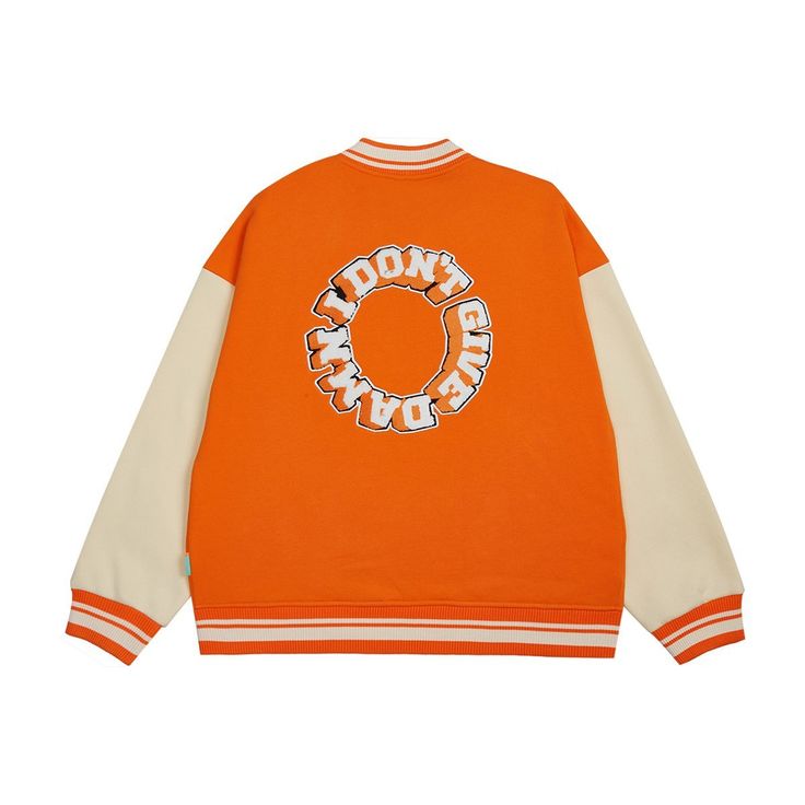 an orange and white sweatshirt with the words,'don't stop today'on it