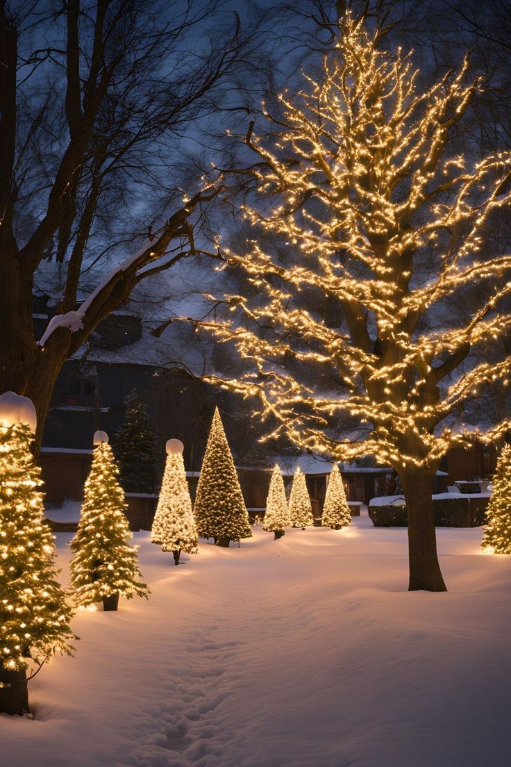 Outdoor Christmas light tree glowing with colorful and white lights in a festive holiday display. Outdoor Christmas Tree Lights Ideas, Christmas Tree Front Yard, Christmas Tree Outside, Light Trees, Exterior Christmas Lights, Outdoor Tree Lighting, White Christmas Lights, Wall Christmas Tree, Christmas 2025