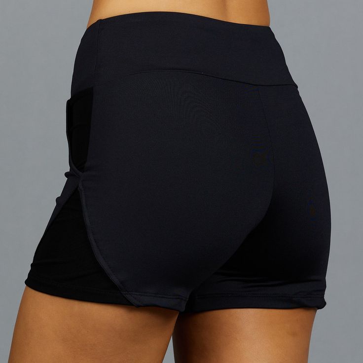 Active Lifestyle ApparelDesigned and made in USA! DESCRIPTION Shorts - these fine fitting shorts are fitted around the high hip and flare slightly from the hip down to the hem, large convenient front pockets that fit over 3 tennis balls each and they have a decorative mesh contrast side design. DETAILS & FITAthletic form-fitted.FABRIC & CARE80% Polyester/20% SpandexMachine wash cold, do not bleach, tumble dry low, cool iron, do not dry clean, do not hand wash. Sporty Black Bottoms With Built-in Shorts, Functional Black Bottoms With Built-in Shorts, Black Sports Bottoms With Built-in Shorts, Black Skort With Built-in Shorts, Black Gym Bottoms With Built-in Shorts, Black Training Bottoms With Pockets, Black Training Shorts With Pockets, Black Training Bottoms Short Length, Black Sports Skort With Built-in Shorts