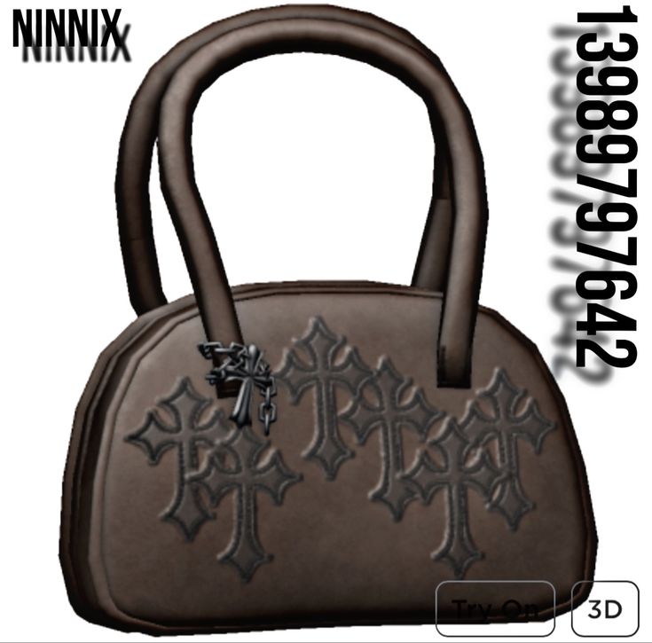 Roblox Face Accessories, Accessories Roblox Codes, Roblox Purse Codes, Studio Outfit Ideas, Roblox Hats, Bloxburg Accessories, Roblox Brookhaven Codes, Chrome Cross, Brown Chrome