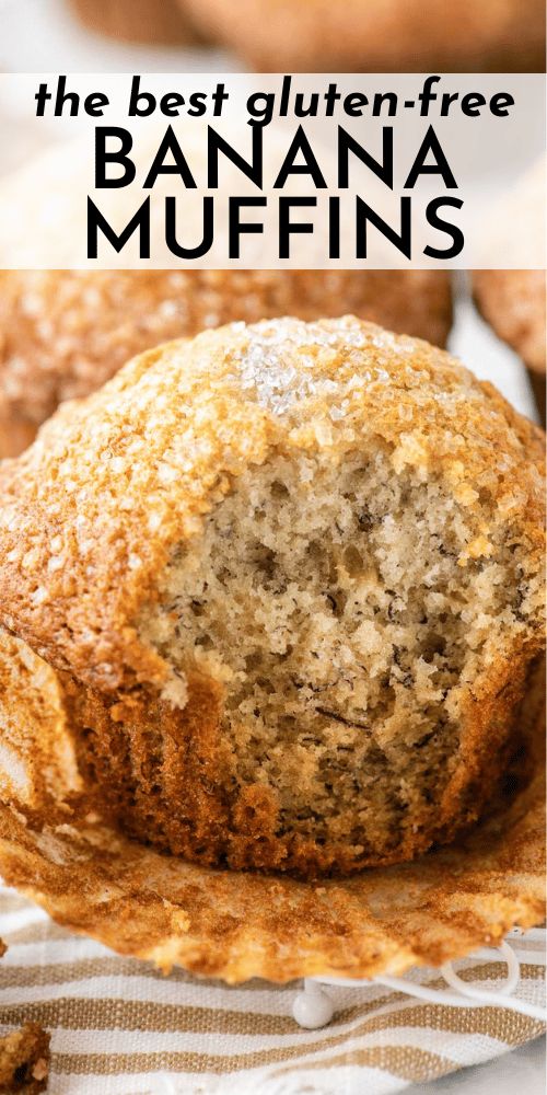 the best gluten - free banana muffins are made with only three ingredients