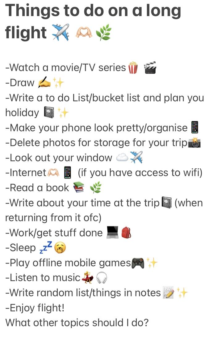 Flights Stuff To Do On Airplane, Airplane Needs Tips, What To Do When On A Plane, Things To Do For Long Car Rides, What To Do When Bored On A Road Trip, Things To Take On A School Trip, Stuff To Do On A Long Flight, Things To Do On A Plane With Friends, Best Things To Bring On A Plane