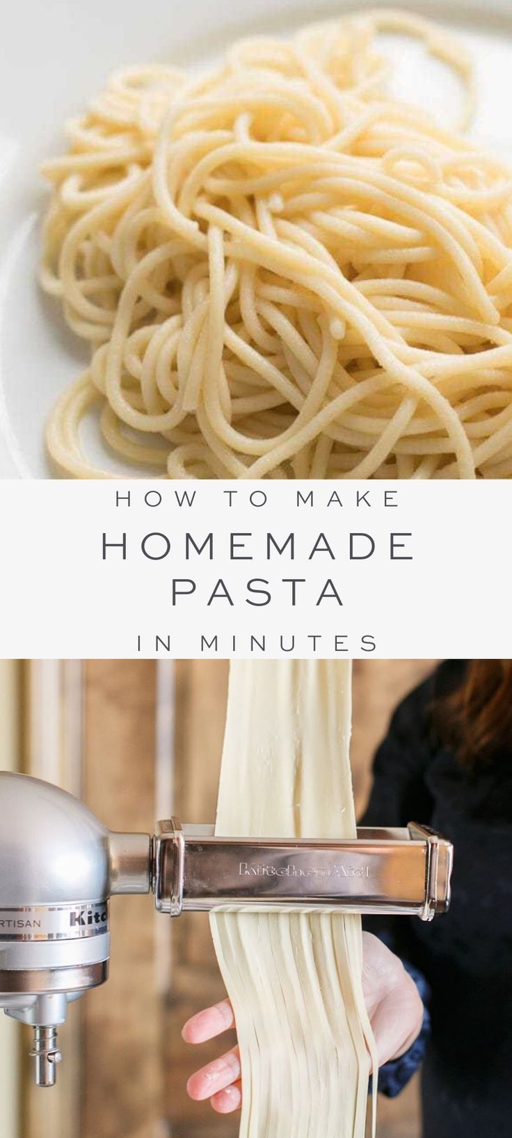 how to make homemade pasta in minutes with the help of an electric hand mixer and noodle noodles