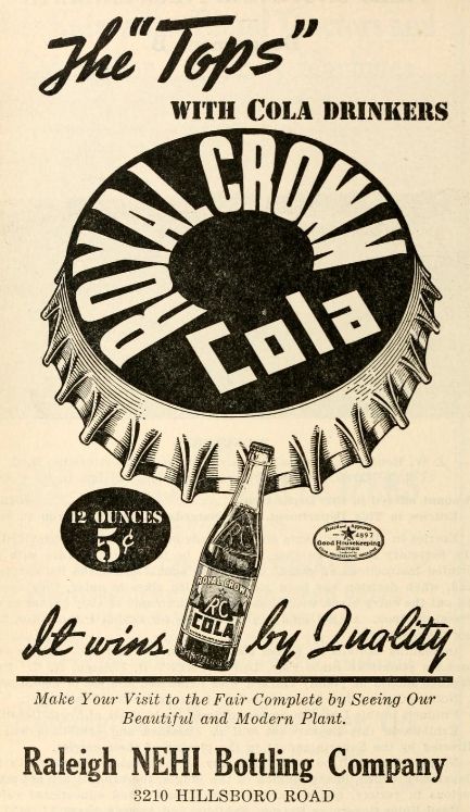 an advertisement for the topps'crown cola company, which is now on sale