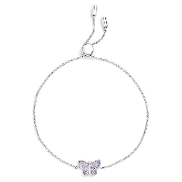 Discover our Birthstone Butterfly bracelet, available in all 12 birthstones. Plated in silver, this butterfly-shaped bracelet combines beauty with personal meaning, making it the perfect gift for any occasion. Food Rings, Dog Ring, Fidget Rings, Nature Ring, Cat Ring, Butterfly Bracelet, Animal Rings, Zodiac Necklaces, Initial Jewelry