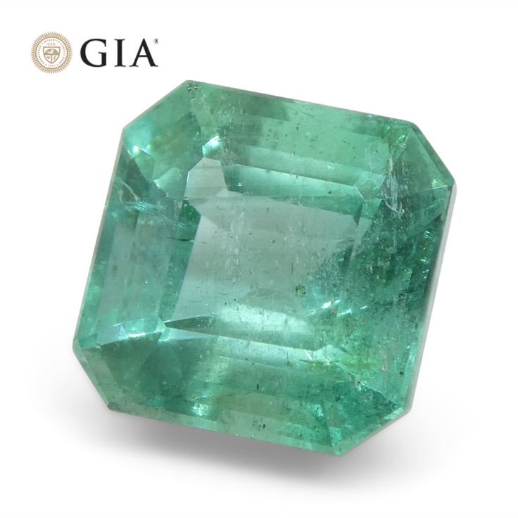 4.01Ct Octagonal/Emerald Cut Green Emerald Gia Certified Zambia Custom Jewellery, Green Tone, Zambian Emerald, Bluish Green, Loose Stones, Bespoke Jewellery, Green Tones, Emerald Gemstone, Green Emerald