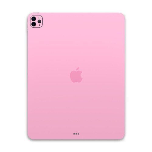 the back side of an ipad pro in pink