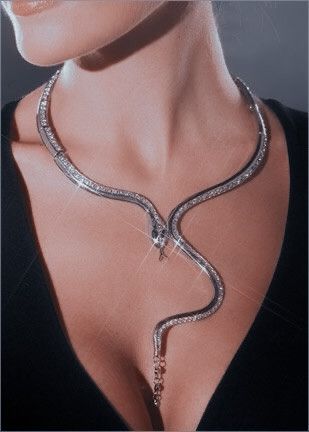 @𝐢𝐥𝐲𝐲𝐲𝐦𝐚𝐝𝐝𝐢𝐞 Snake Jewelry, Snake Necklace, Dope Jewelry, Jewelry Model, A Snake, Fantasy Jewelry, Girly Jewelry, Snakes, Bling Bling