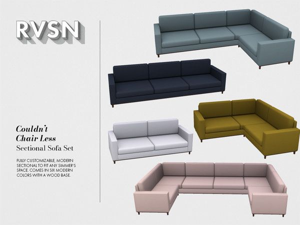 the couches are all different colors and sizes, but one can be used as a sofa