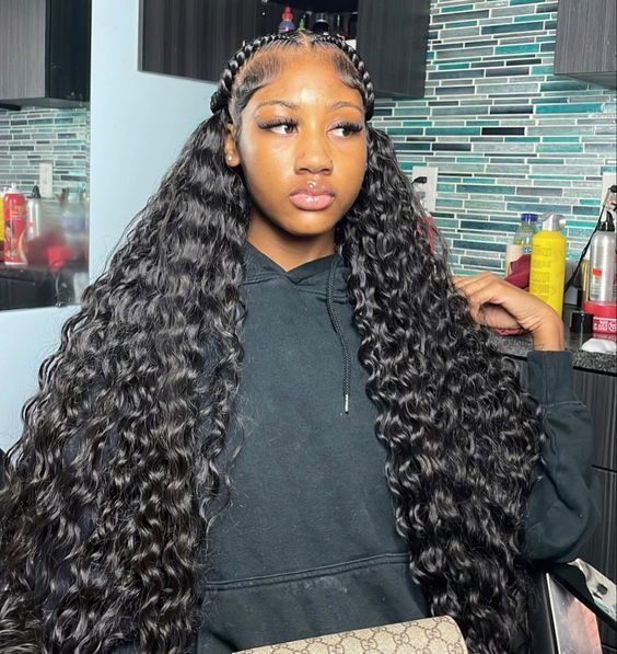 #follow #hairstyles #hairgoals #braids #hair #beautyblog #blogging #blogger #blog #skin Hairstyles Sleek, The Life I Want, Hairstyles Protective, Weave Hairstyles Braided, Life I Want, Sleek Ponytail Hairstyles, Frontal Wig Hairstyles, Sew In Hairstyles, Birthday Hairstyles