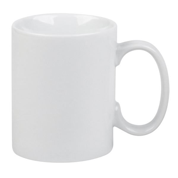 a white coffee mug on a white background