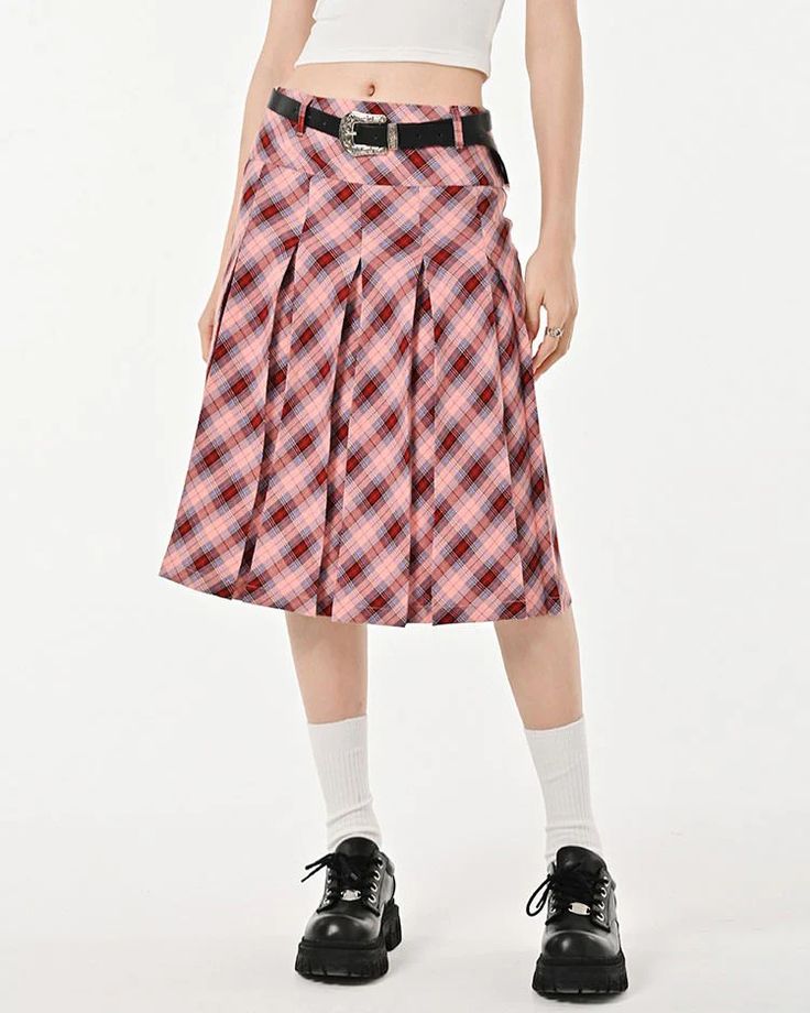 Good Manners Plaid Kilt Skirt | Women's Skirts – Boogzel Clothing Fitted Plaid Preppy Skirt, Fitted Plaid Pleated Mini Skirt, Summer Plaid Mini Pleated Skirt, Fitted Plaid Skirt For School Uniform, Plaid Pleated Mini Skirt For Spring, Plaid Pleated Mini Skirt School Uniform, Preppy Plaid Pleated Skirt, Plaid Workwear Skirt For Summer, Plaid Skirt For Summer Workwear