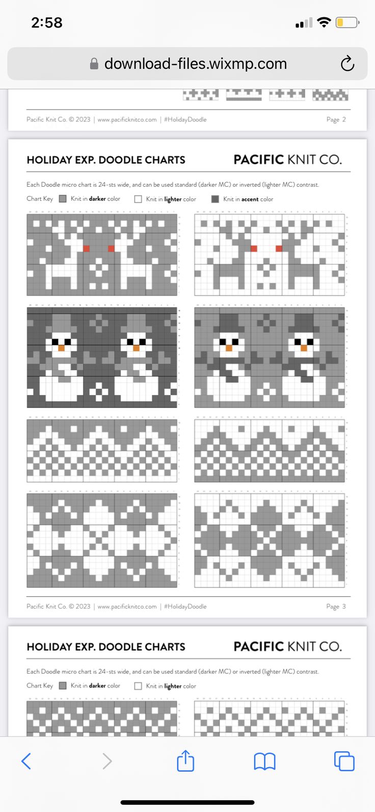 an iphone screen showing the instructions for how to make pixel quilts with pictures and text