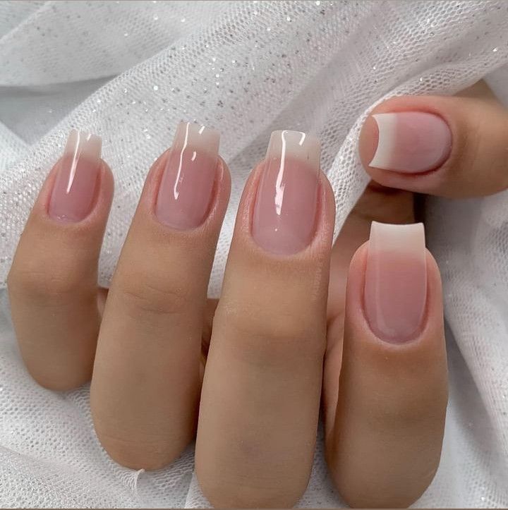 Natural Looking Nails, Clear Acrylic Nails, Fancy Nails Designs, Classy Acrylic Nails, Short Square Acrylic Nails, Fascinating Facts, Neutral Nails, Square Acrylic Nails, Vintage Diy