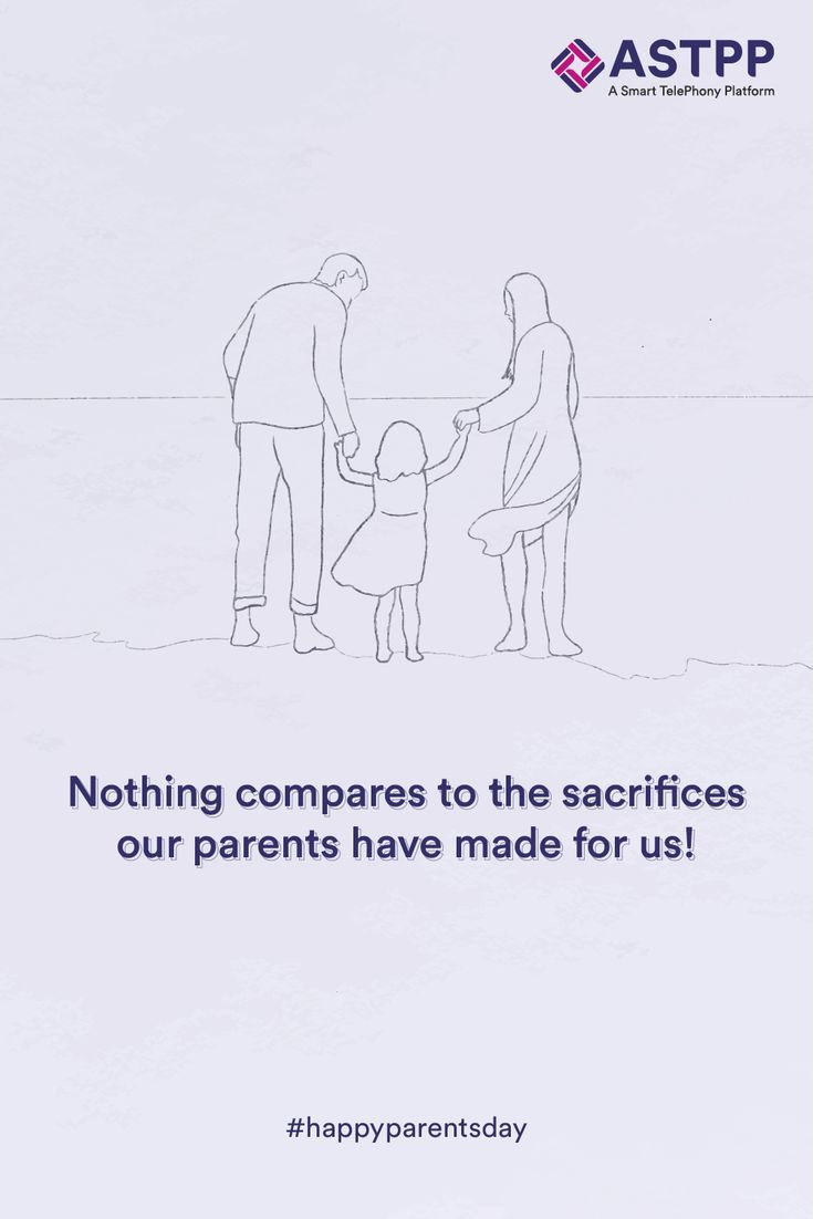 a poster with the words nothing compares the sacrifies our parents have made for us