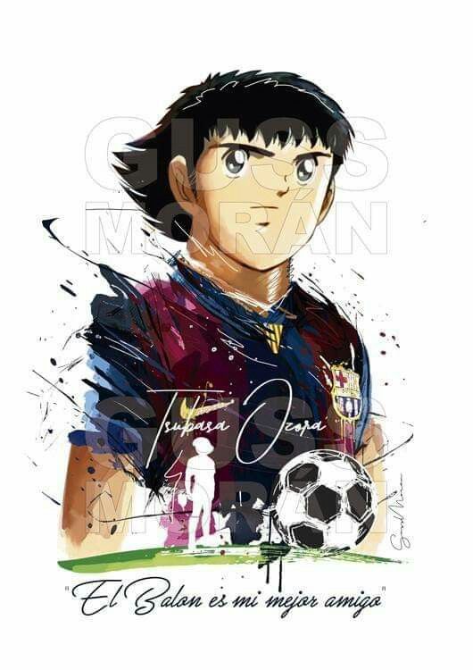 an anime character with a soccer ball in his hand and the caption's name