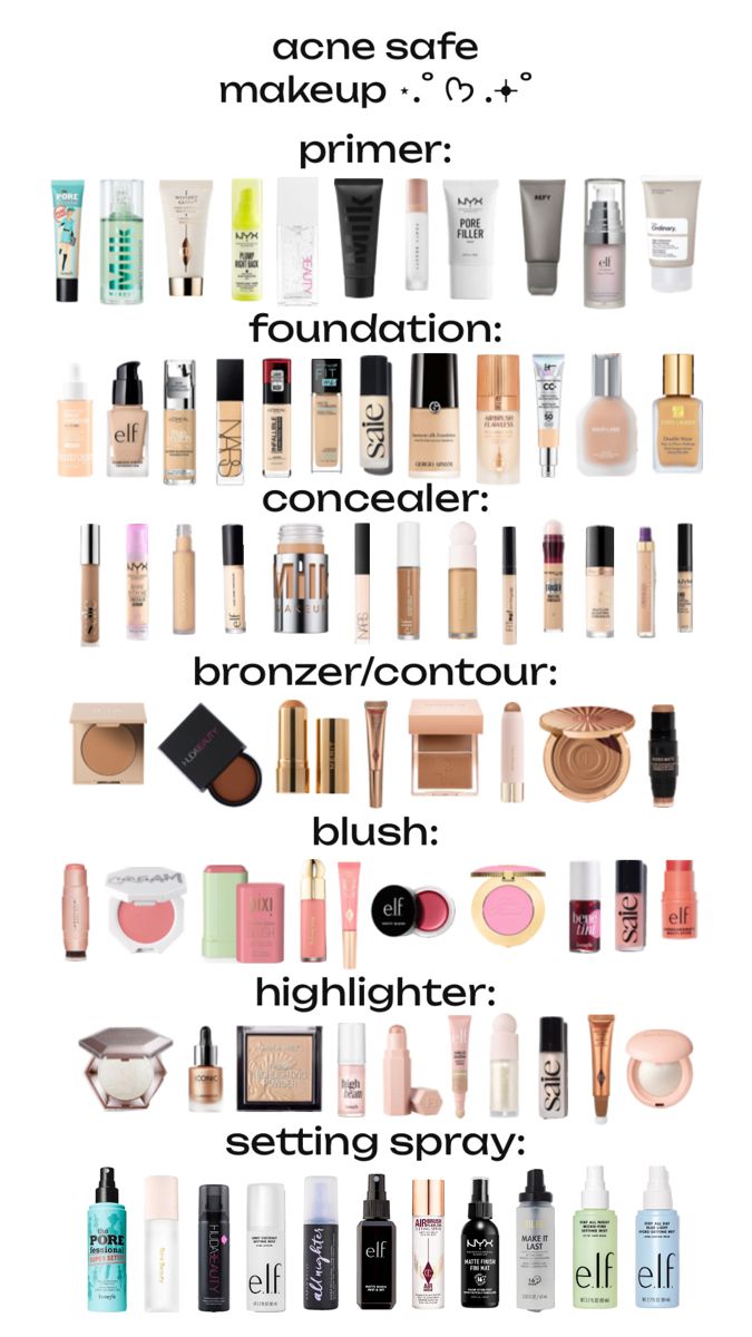 Acne Safe Makeup, Safe Makeup, Acne Makeup, Makeup Order, Simple Makeup Tips, Makeup Accesories, Makeup Artist Tips, Makeup Help, Face Makeup Tips