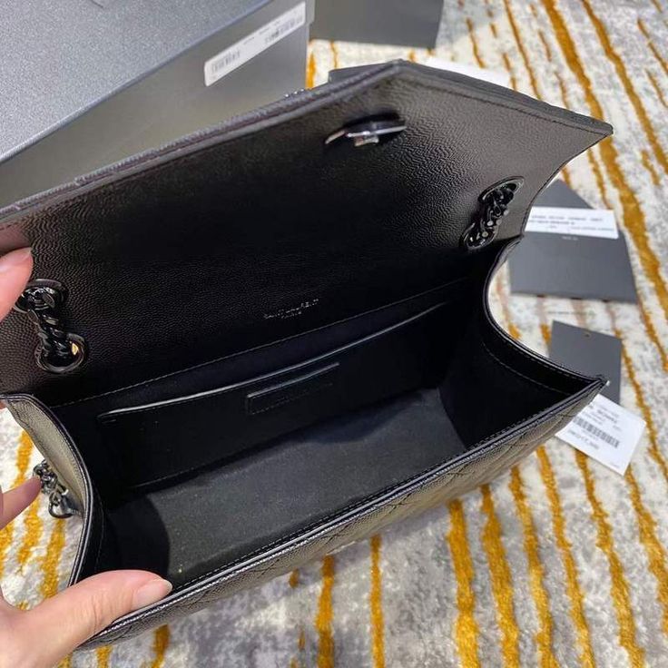 Charm - SLY Bags 249 Most of the Bags comes with dust bag, tags with A+ Excellent Quality; Contact us if you've any questions in your mind. Credit Cars, Luxurious Bags, Stylish Handbags, Bags Fashion, Saint Laurent Bag, Evening Clutch Bag, Peta, Bag Tags, Debit Card