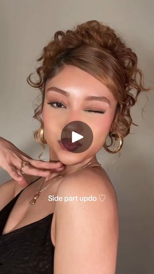 227K views · 8.1K reactions | SIDE PART UPDO💗 @jazvnessa with today's hairspo! 👀 Save for more inspo 👏 | By PrettyLittleThing.com | I know if I'm hunting you it
must be hunting Side Part Updo, Queen Hair, Side Part, Curly Hairstyles, I Know, Hair Makeup, Curly Hair Styles, Hunting, Hairstyles