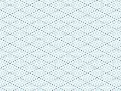 a blue and white background with small squares