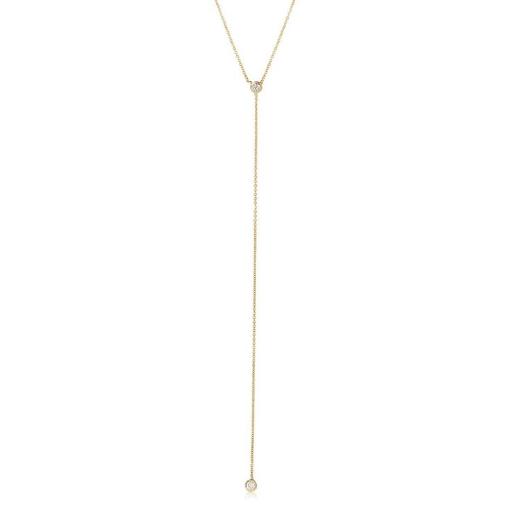 Tiny Diamond Lariat Necklace – STONE AND STRAND Formal Lariat Diamond Necklace In Fine Jewelry Style, Formal Lariat Diamond Necklace Fine Jewelry, Formal Long Drop Necklaces In Fine Jewelry Style, Formal Lariat Diamond Necklace, Timeless White Gold Lariat Necklace For Formal Occasions, Timeless White Gold Lariat Necklace For Formal Events, Timeless Long Drop Necklaces For Formal Occasions, Luxury Lariat Necklace With Single Cut Diamonds For Gift, Fine Jewelry With Adjustable Chain For Everyday Elegance